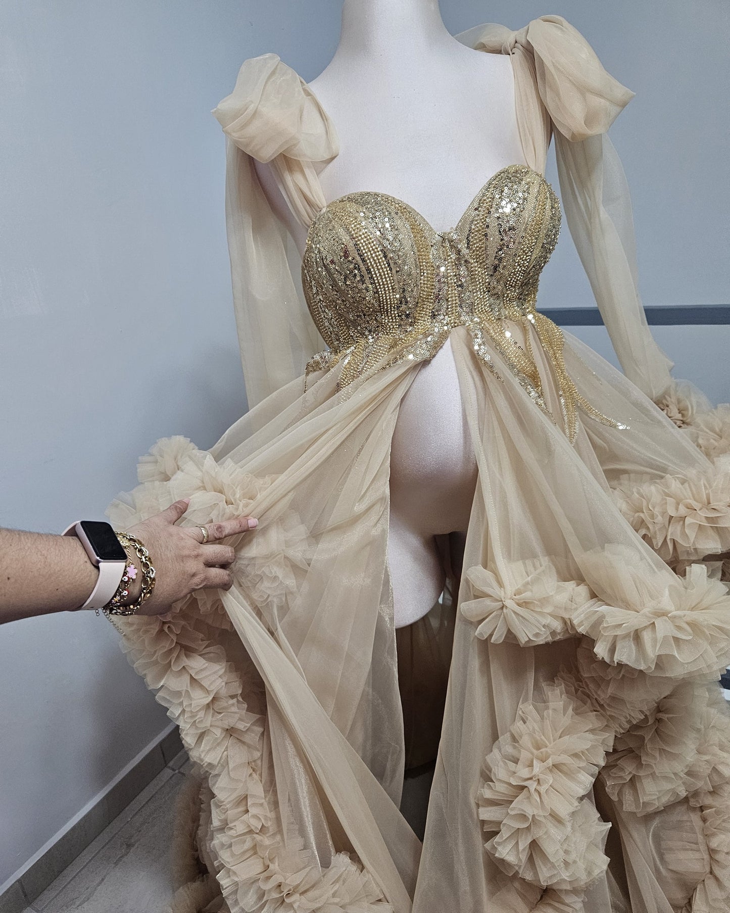 Vestido Dorado