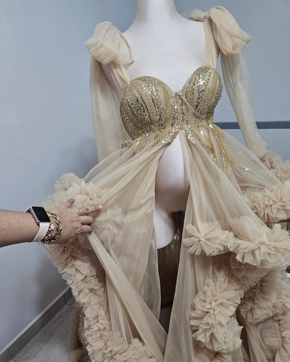 Vestido Dorado