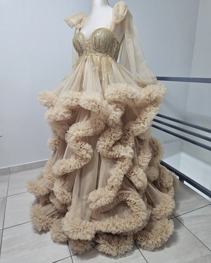 Vestido Dorado