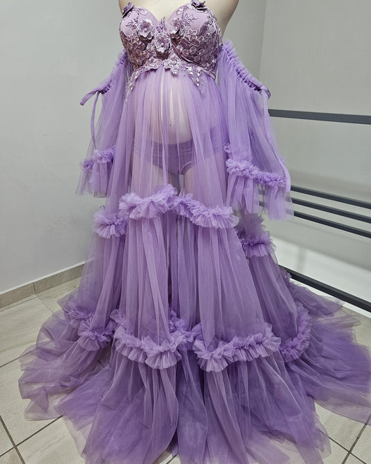 Vestido Morado